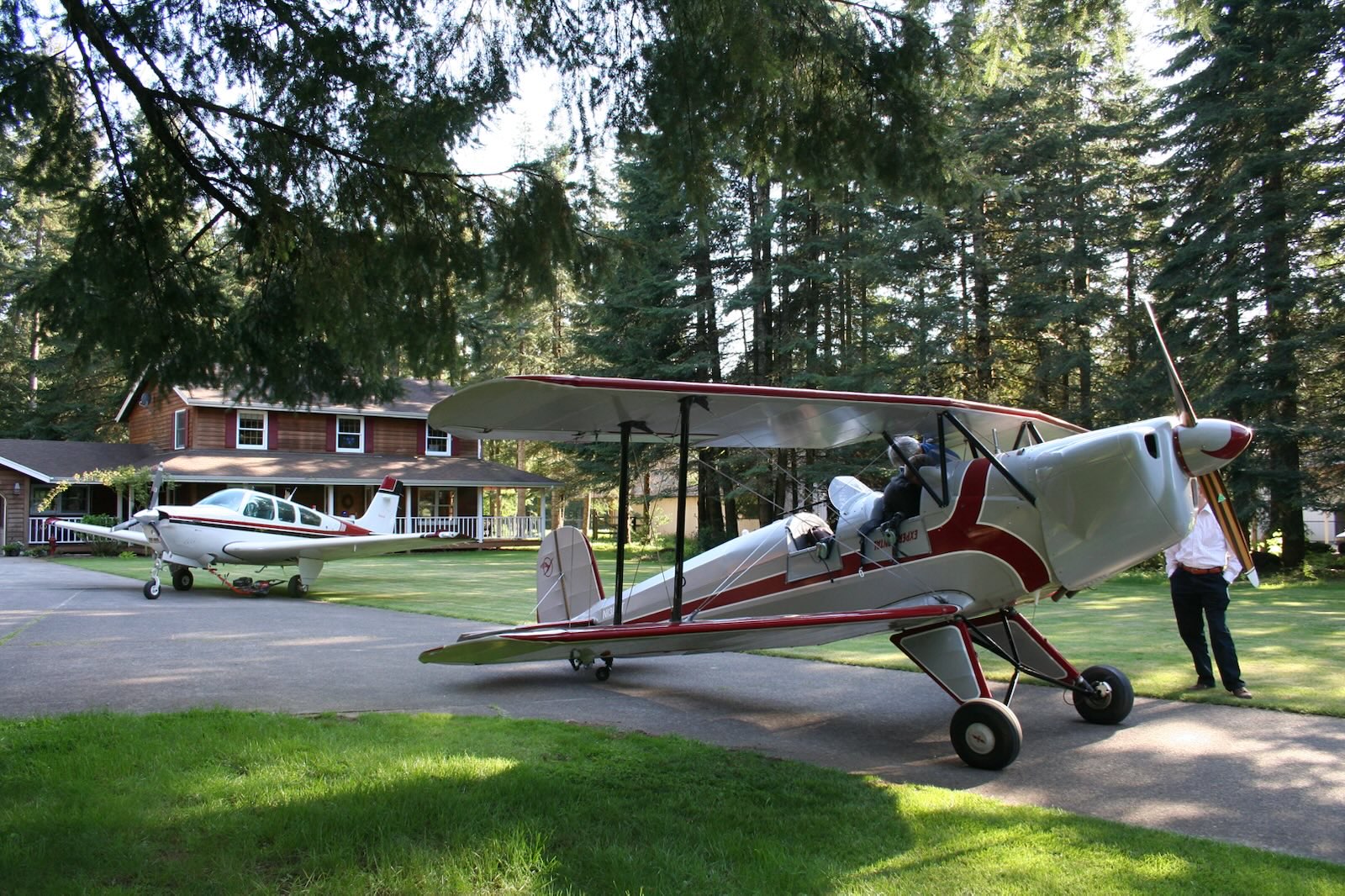 Bücker Jungmann 131 biplane